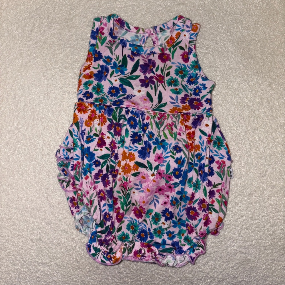 Little Sleepies Sweet Pea Bubble Romper
